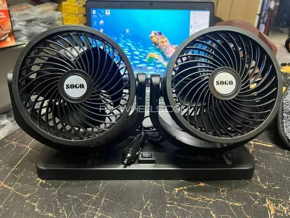 Sogo Single Headed Fan 12V (BIG SIZE) Image-1