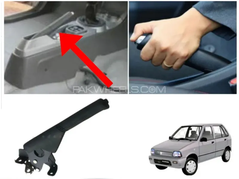 Suzuki Mehran 1988-2019 Hand Brake lever | 1 Piece | Parking Brake Lever Image-1