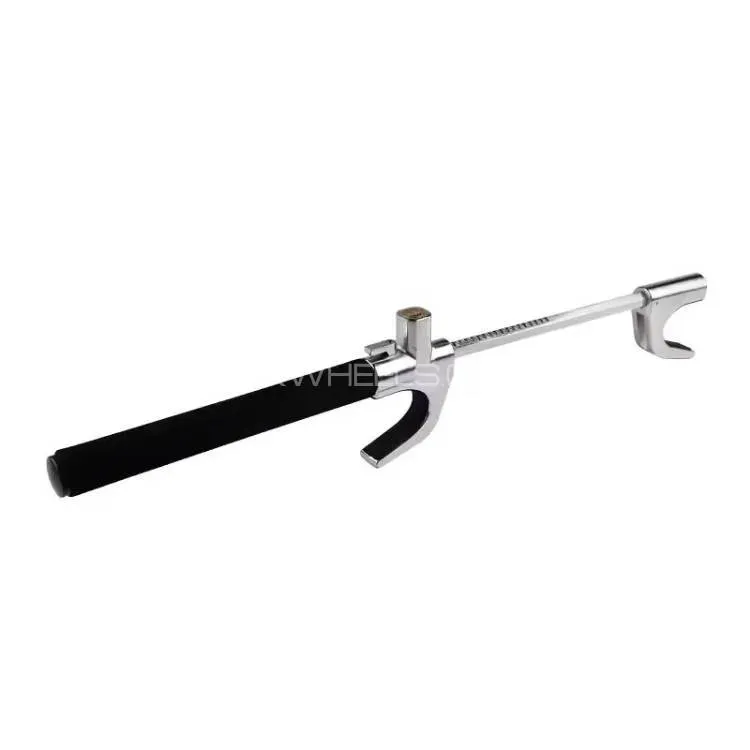 Universal Anti-Theft Extendable Car Steering Wheel Lock Image-1