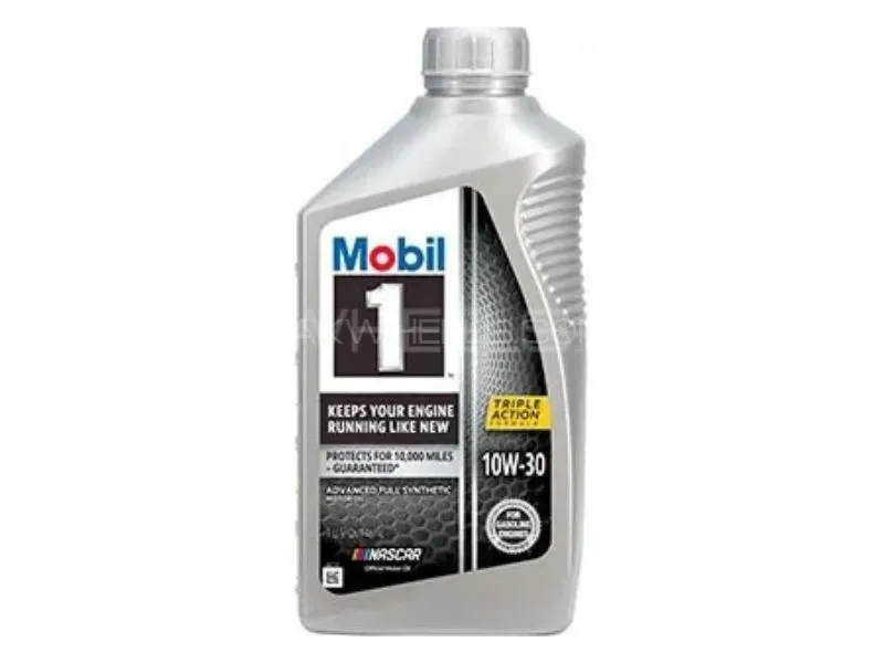 mobil 1 new high milage 10w 30 engine oil in 1 litre Image-1