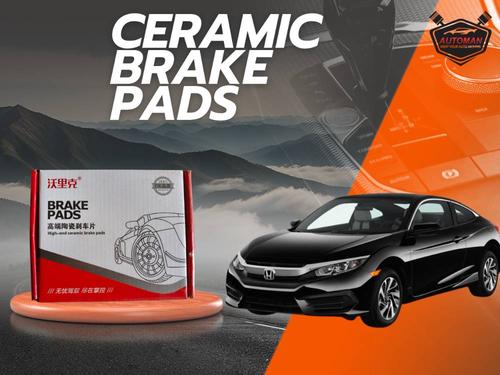 Premium Front Ceramic Brake Pads for Honda Civic 2016-2021 – Hi-Track, High Performance | Automanpk Premium Front Ceramic Brake Pads for Honda Civic 2016-2021 – Hi-Track, High Performance | Automanpk