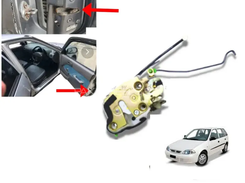 Suzuki Cultus 2007-2017 Door Lock Latch | Front Left Side | 1 Pcs Image-1