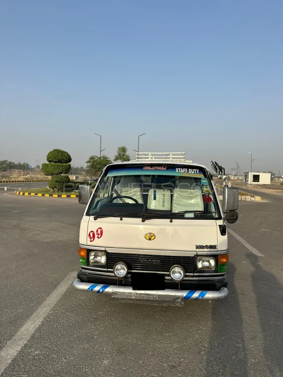 Toyota Hiace 1986 for Sale in Lahore Image-1