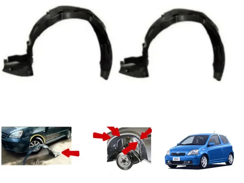 Toyota Vitz 2000-2006 Fender Shield | 2 Pcs Image-1