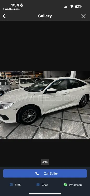 Honda Civic 2021 for Sale in Lahore Image-1