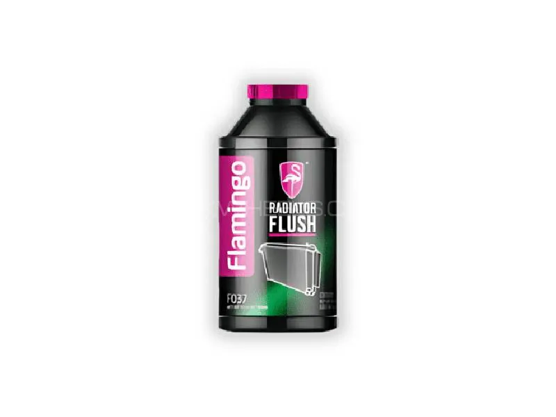 Flamingo Radiator Flush 354ml – Engine Cooling System Cleaner & Rust Remover Image-1