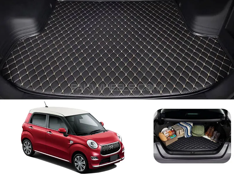 Daihatsu Cast 7D Custom Car Trunk Mat - Model 2015-2025 Image-1