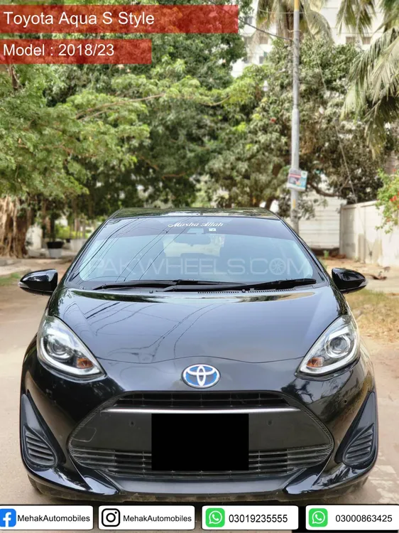 Toyota Aqua 2018 for Sale in Karachi Image-1