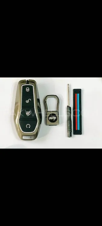BYD ATTO 3 METAL KEY COVER HIGH QUALITY IMPORTED CHINA Image-1