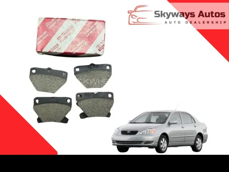 Toyota Corolla 2002-2008 Rear Disc Pad 04466-Yzzae Image-1