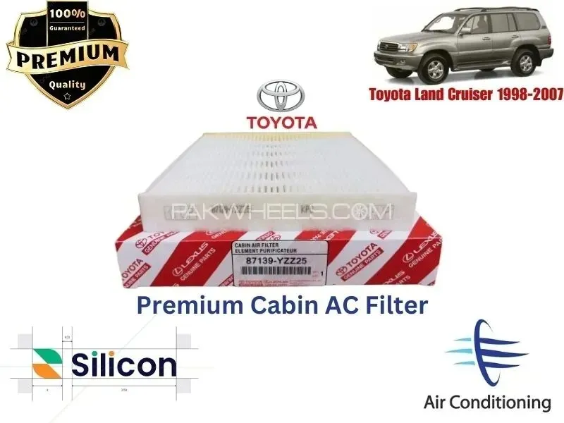 Toyota Land Cruiser 1998-2007 Premium Quality Cabin Filter - Imported Image-1