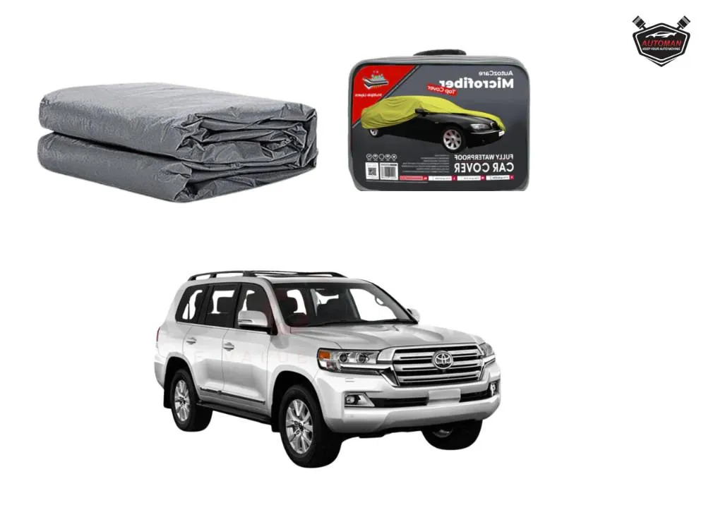 Toyota Land Cruiser All Models Premium Cotton Fabric Top Cover Image-1