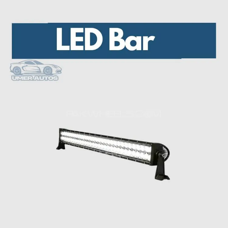 HeavyDuty 180W Dual-Row LED Light Bar – 60 LED for Off-Road & Utility Vehicles Image-1
