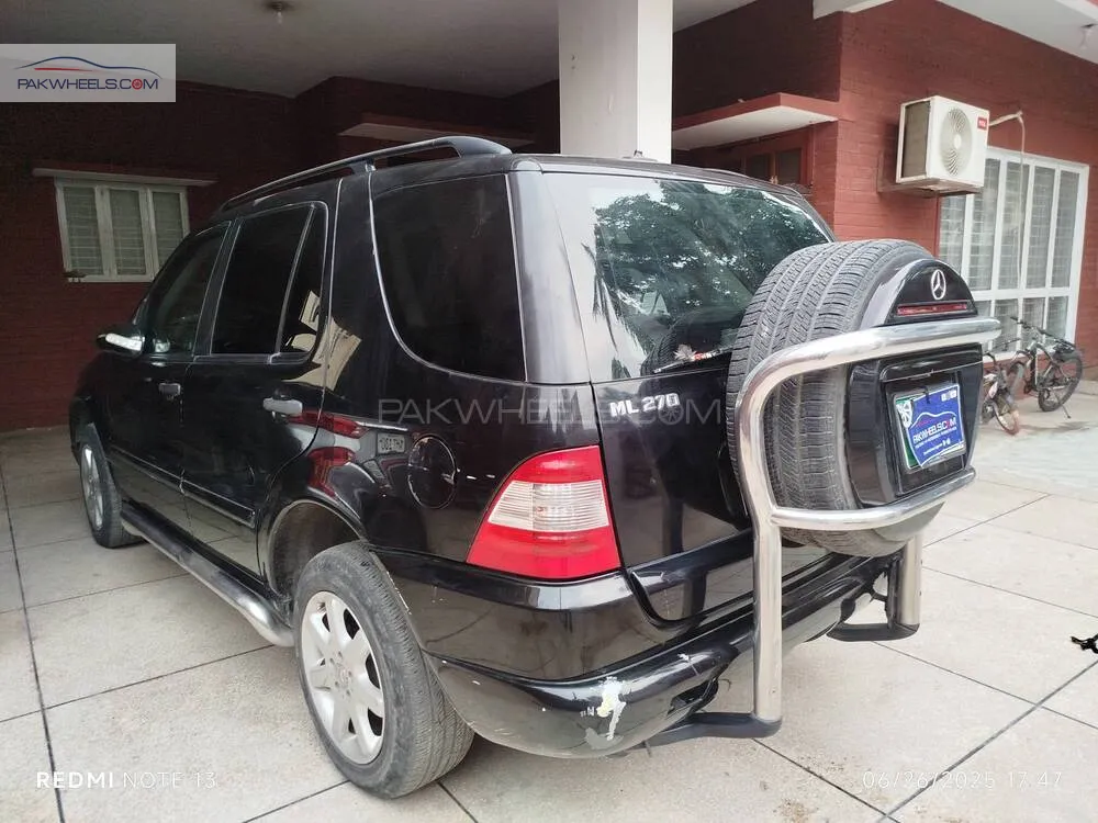 Mercedes Benz M Class 2002 for Sale in Lahore Mercedes Benz M Class 2002 for Sale in Lahore Image-5