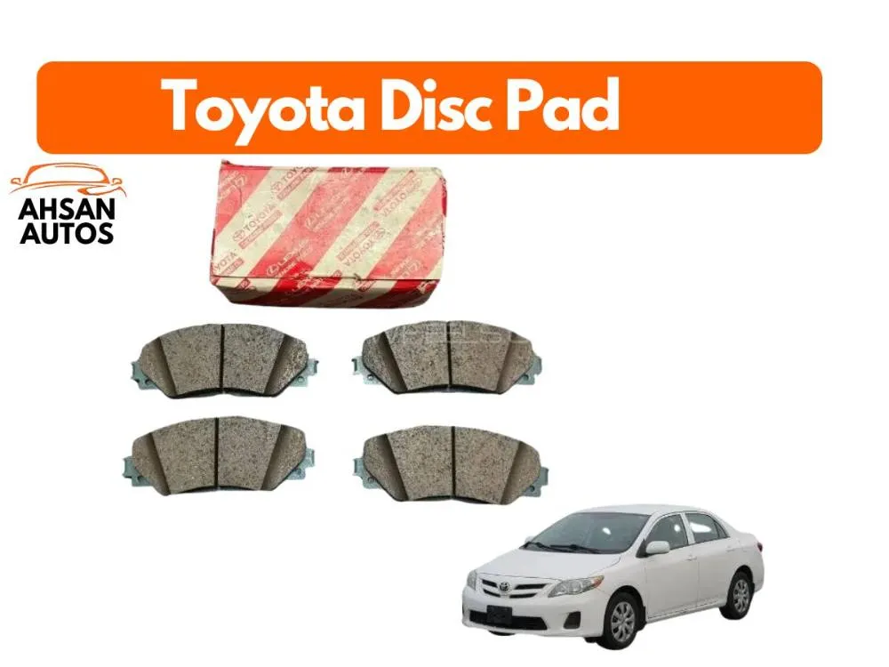 Toyota Corolla 09-25 Front Disc Pad Genuine Automatic 04465-12630 Image-1