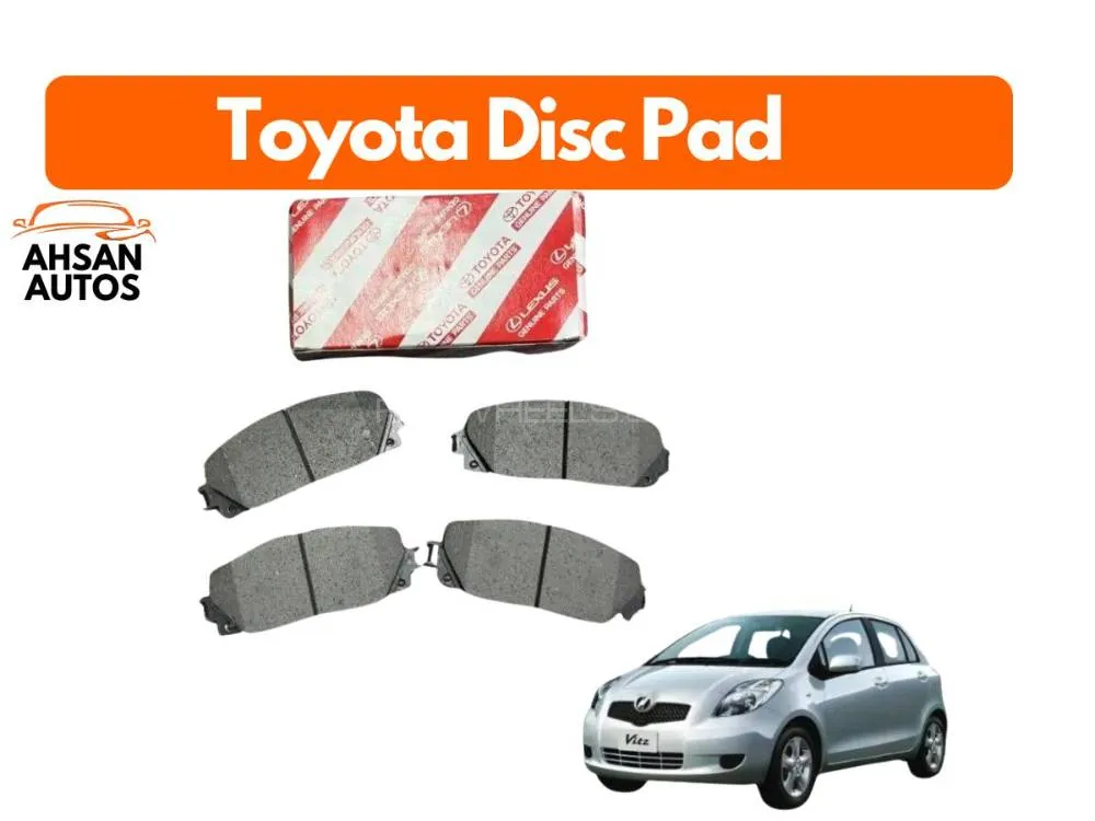 Toyota Vitz 2005-2010 Front Disc Pad Genuine 04465-Yzze3 Image-1
