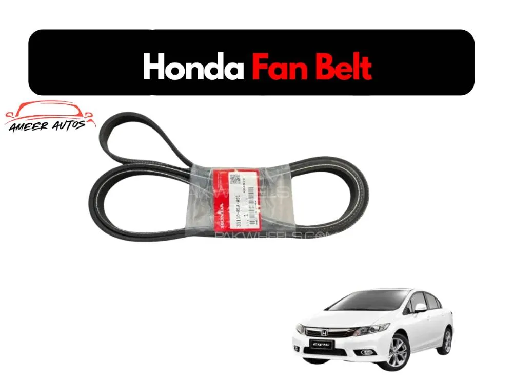 Honda Civic Rebirth Fan Belt 6PK-2093 Genuine 31110-R1A-A01 Image-1