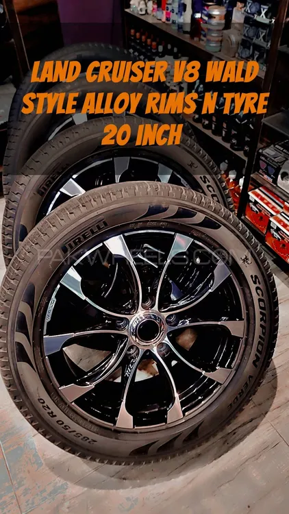 20 inch Wald style Alloy Rims and tyre For landcruiser V8 ri Image-1