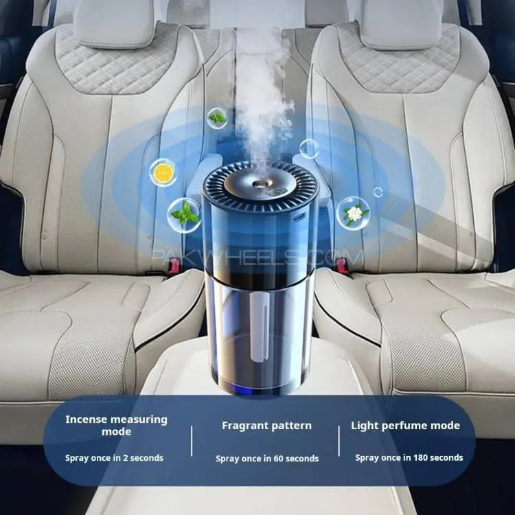 Car Aromatherapy Perfume Type C Rechargeable Humidifier Nano Spray Perfume Odor Removal Image-1