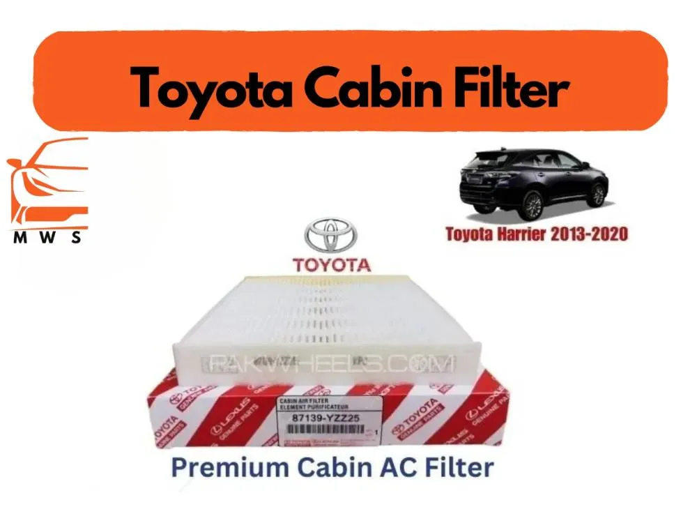 Toyota Harrier 2013-2020 Premium Quality Cabin Filter - Imported Image-1