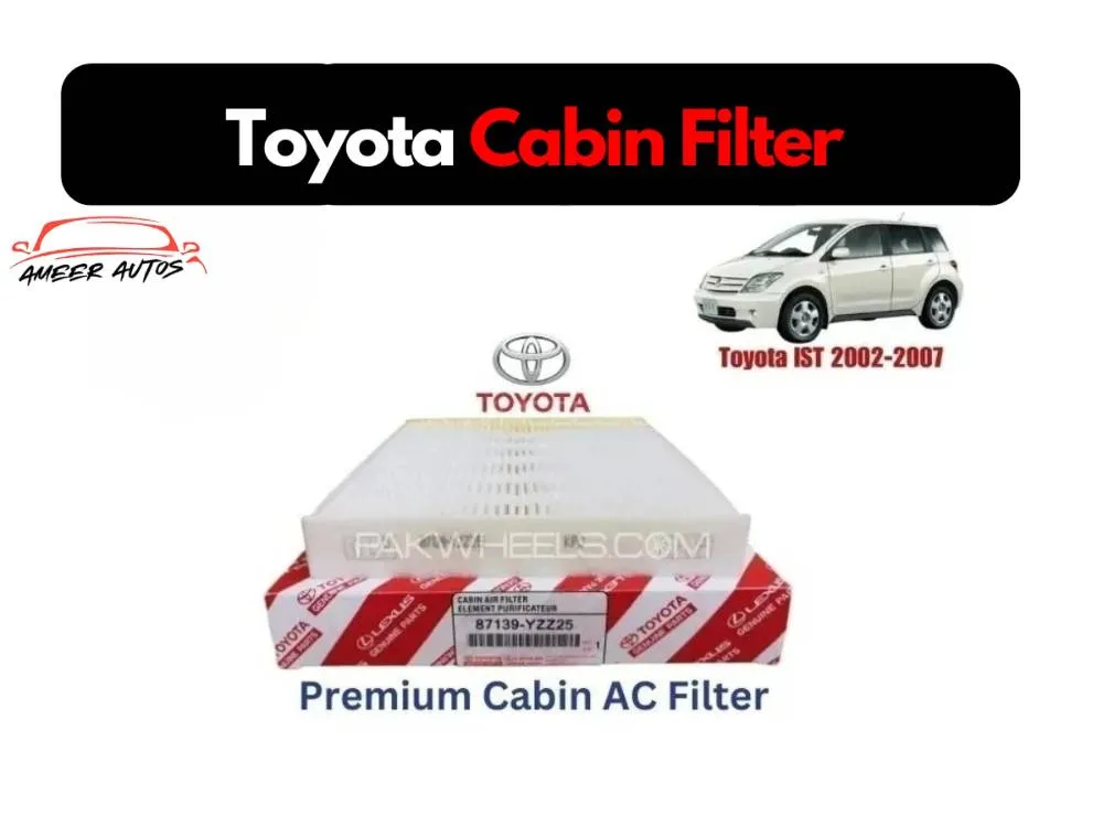 Toyota IST 2002-2007 Premium Quality Cabin Filter - Imported Image-1