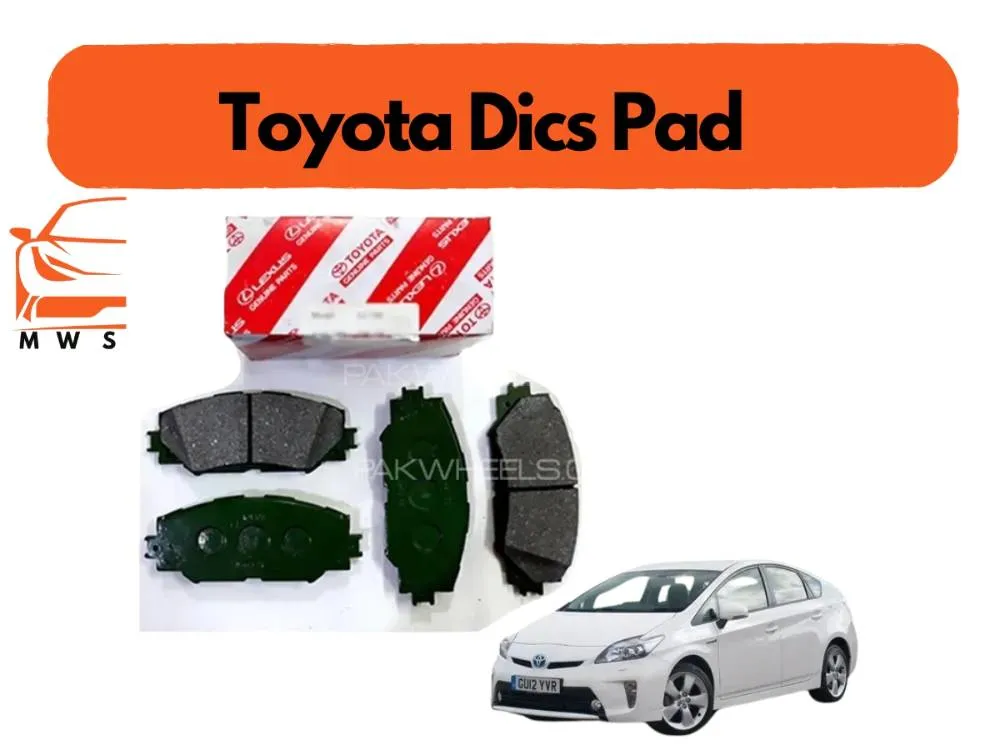 Toyota Prius 2009-2015 OEM Front Brake Pads Image-1