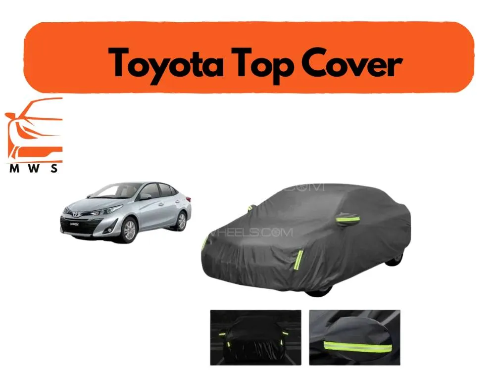 Toyota Yaris 2020-2024 Top Cover | Grey | Anti-Scratch | Double Layer | Heat Proof | Water Proof Image-1