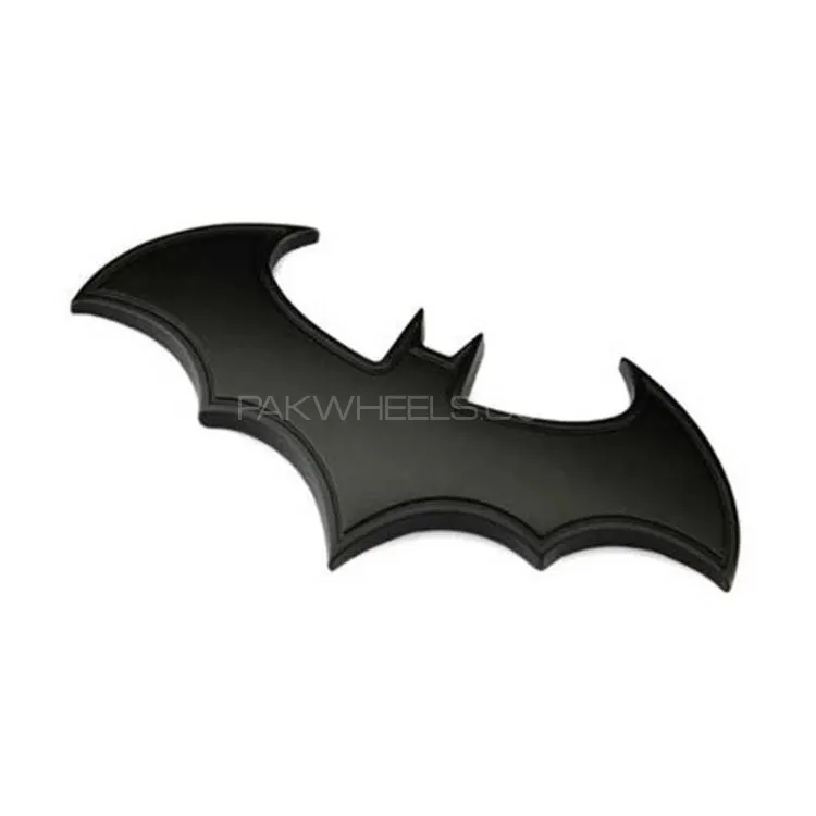 3D Metal Bat Man Logo Car Styling Decoration Sticker Image-1