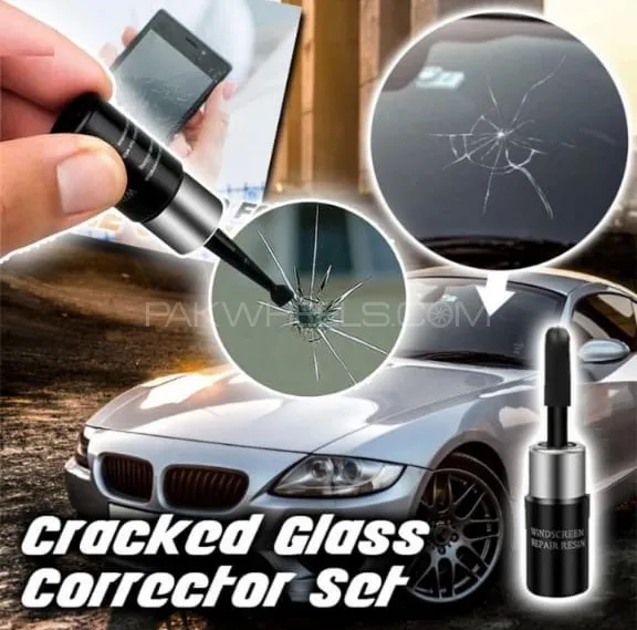 Car Windshield Repair Kit - Windshield Chip Repair Kit with Windshield Repair Resin for Fix Auto Gla Image-1