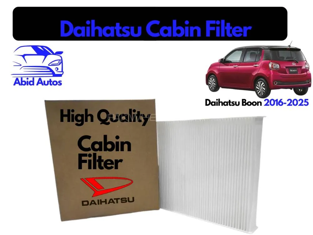 Daihatsu Boon 2016-2025 CABIN AC FILTER - PREMIUM QUALITY Image-1