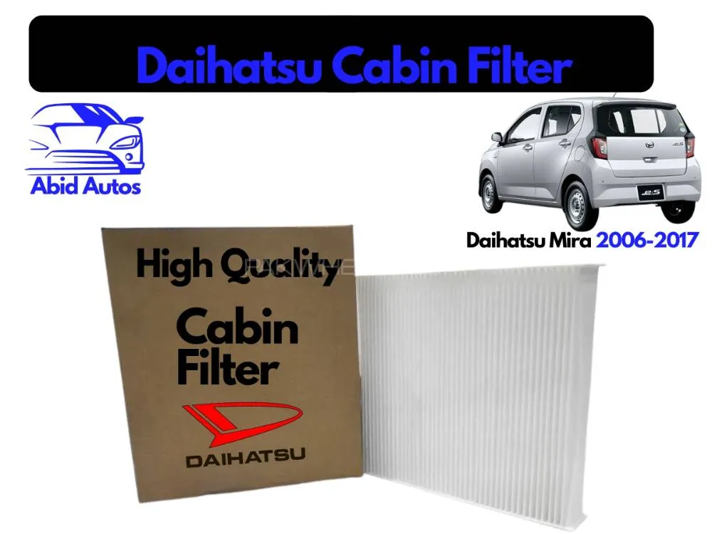 Daihatsu Mira 2006-2017 CABIN AC FILTER - PREMIUM QUALITY Image-1