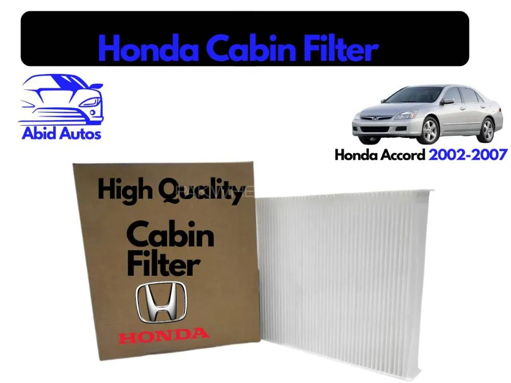 Honda Accord 2002-2007 HIGH QUALITY CABIN FILTER Image-1