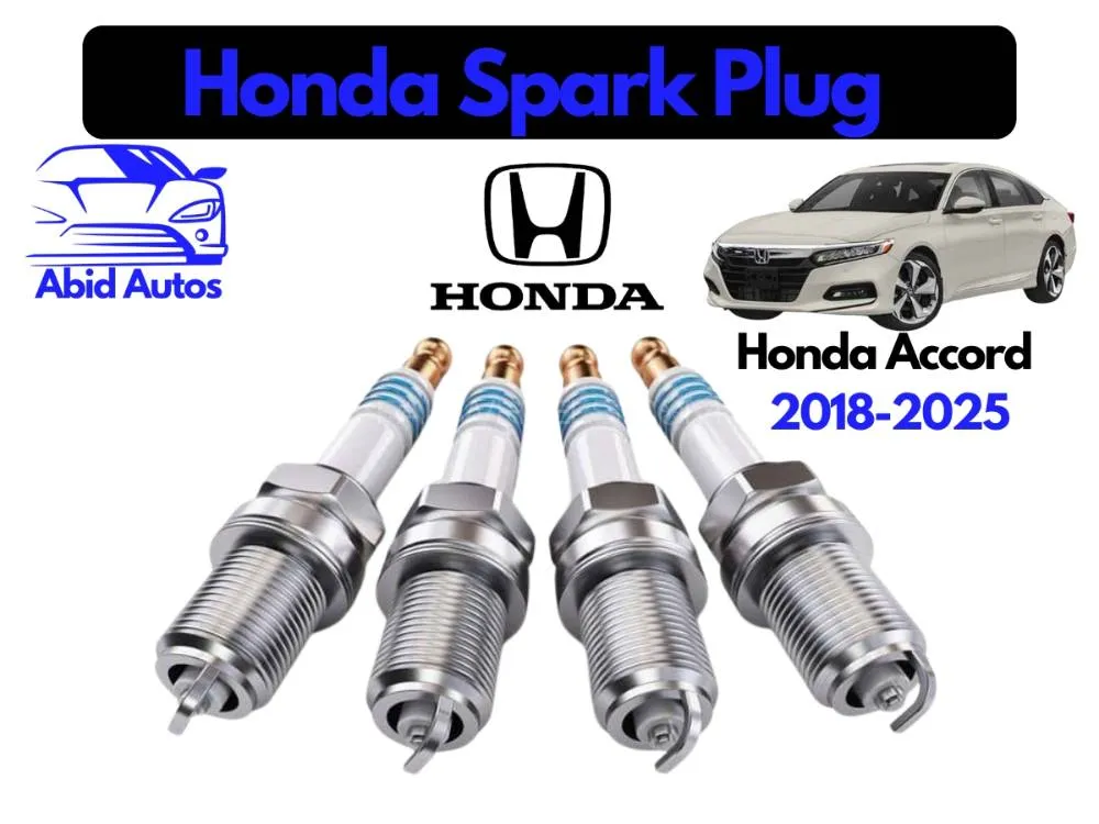 Spark Plugs (4 Pieces) for Honda Accord (2018–2025) – High Performance Set Image-1