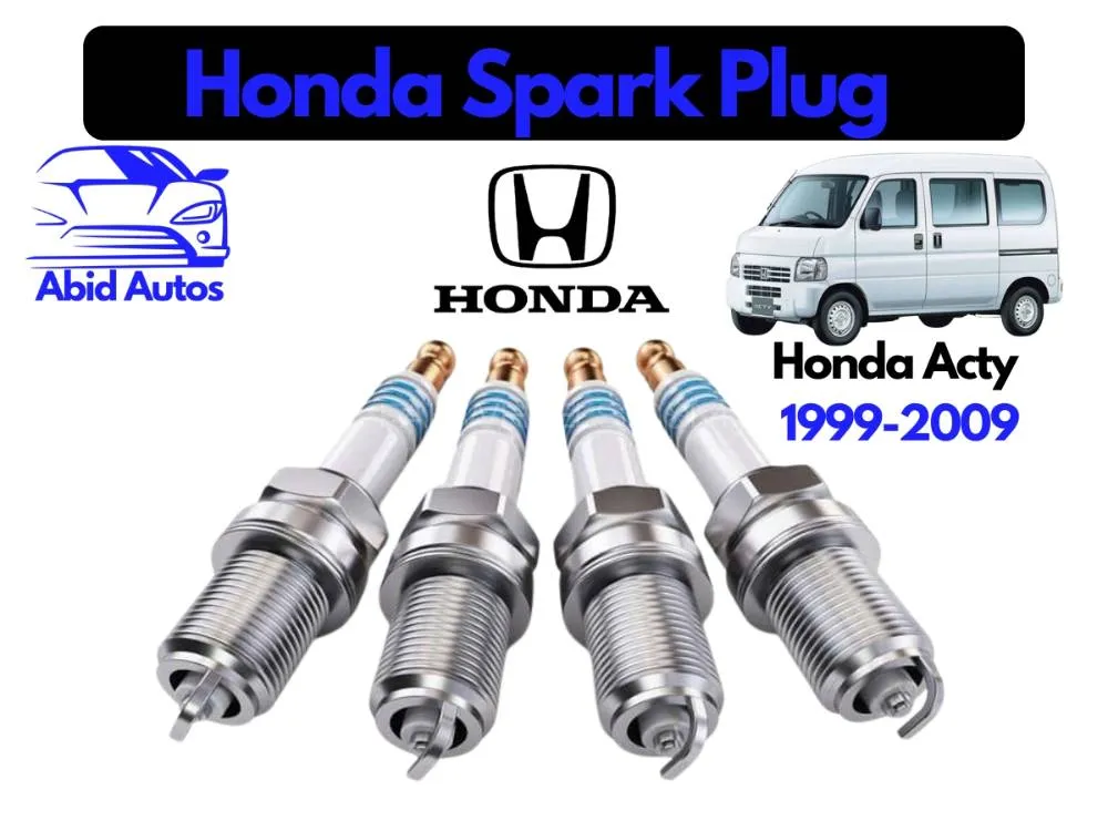 Spark Plugs (4 Pieces) for Honda Acty (1999–2009) – Reliable Engine Ignition Image-1