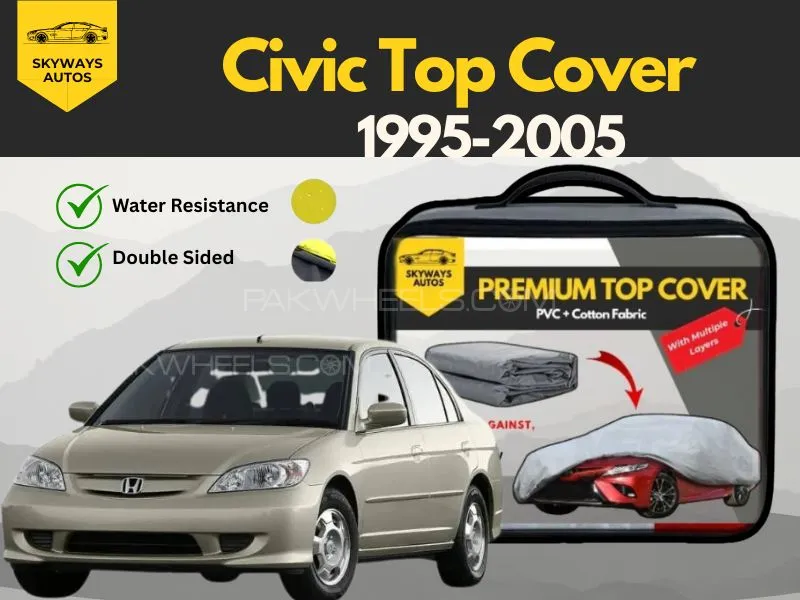 Honda Civic 1995–2005 Top Cover – Durable, Dustproof &  Custom Fit Image-1