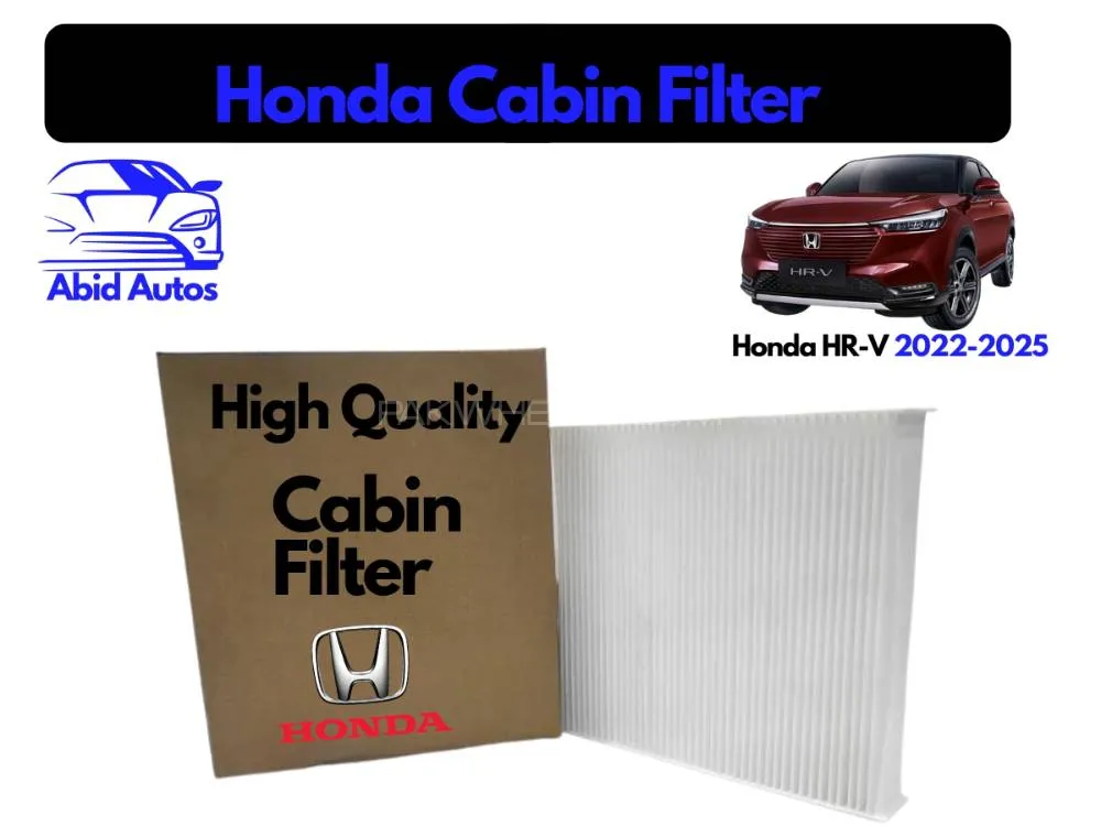 Honda HR-V 2022-2025 HIGH QUALITY CABIN FILTER Image-1
