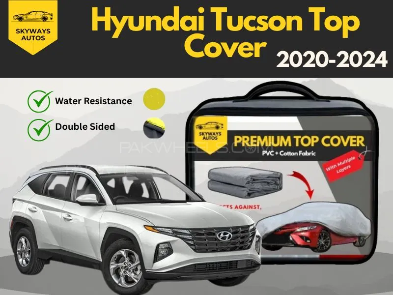 Hyundai Tucson 2020-2024 Car Top Cover - Premium Image-1