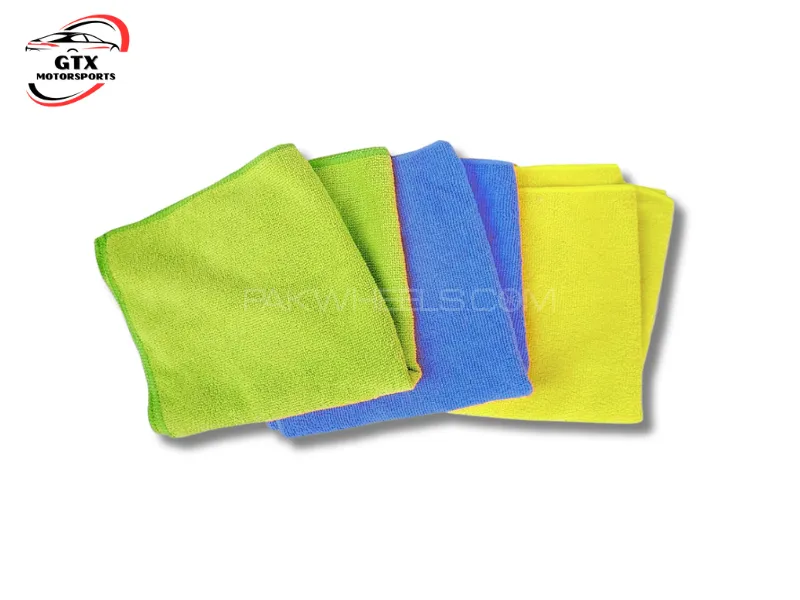 Keen Plush Microfiber Towel (Pack of 3) – Ultra Soft & Highly Absorbent Image-1