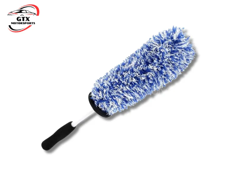 Super Soft Velvet Wheel Cleaning Brush – Safe for Rims & Delicate Surfaces Image-1