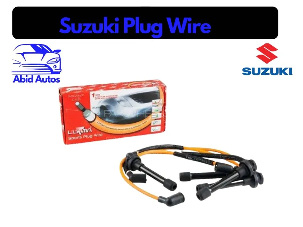 SUZUKI CULTUS VXRI + BALENO ULTIMA PLUG WIRE (SPORTS) URC-1696 SPORT Image-1