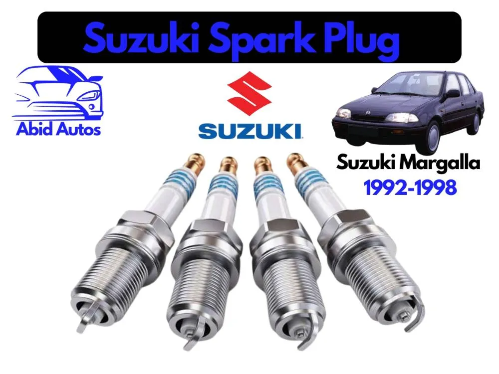 Spark Plugs (4 Pieces) for Suzuki Margalla (1992–1998) – Reliable Performance Image-1