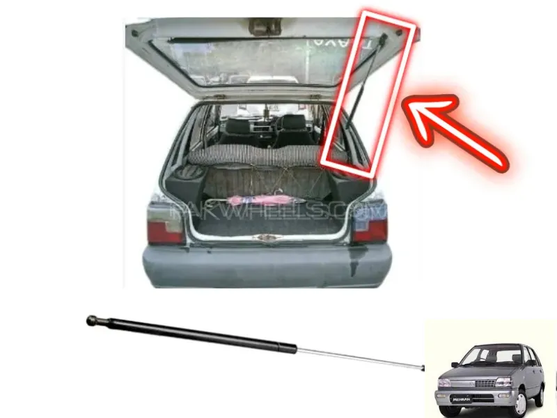 Suzuki Mehran 1988-2011 Trunk Shock - 1 Pcs Suzuki Mehran 1988-2011 Trunk Shock - 1 Pcs Image-1
