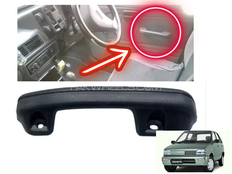 Suzuki Mehran Front Door Inner Grab Handles | 1 Piece Right | Suzuki Mehran Front Door Inner Grab Handles | 1 Piece Right | Image-1