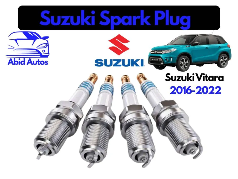 Spark Plugs (4 Pieces) for Suzuki Vitara (2016–2022) – Enhanced Ignition Power Image-1