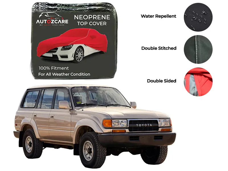 Toyota Land Cruiser Neoprene Top Cover Model 1990-1998 Image-1