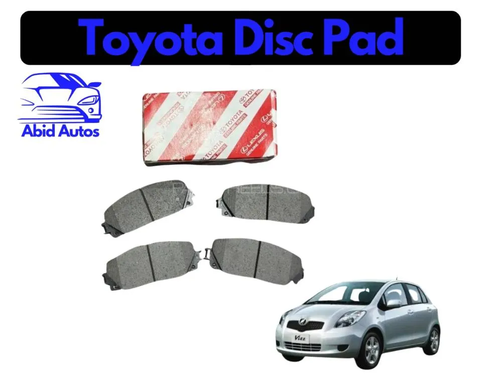 Front Disc Brake Pads for Toyota Vitz (2005–2010) – Model 04465-YZZE3 Image-1