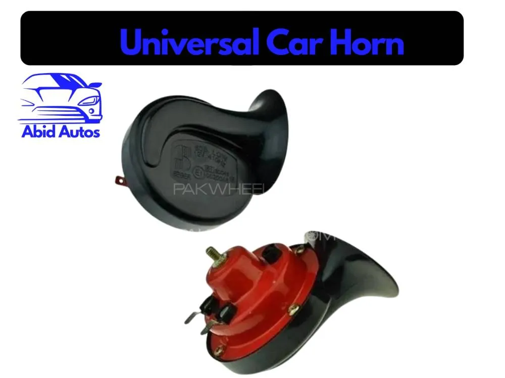 Universal Seger Car Horn - 2 Pcs Image-1