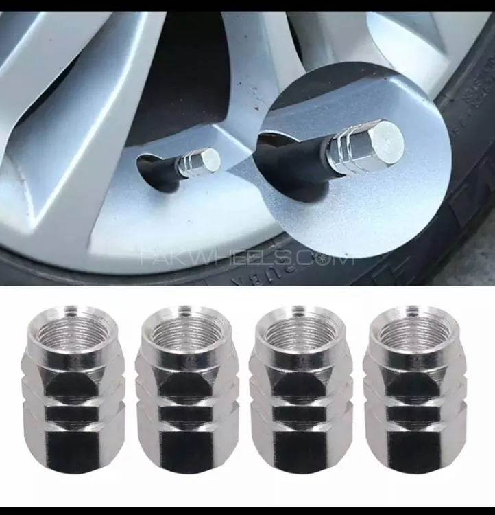 Aluminum Tire Wheel Rims Stem Air Valve Caps Tyre Cover Car Truck Image-1