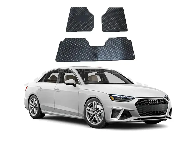 Audi A4 Model 2017-2025 7D Floor Mat ( Flat Style ) 4PCS -  Image-1
