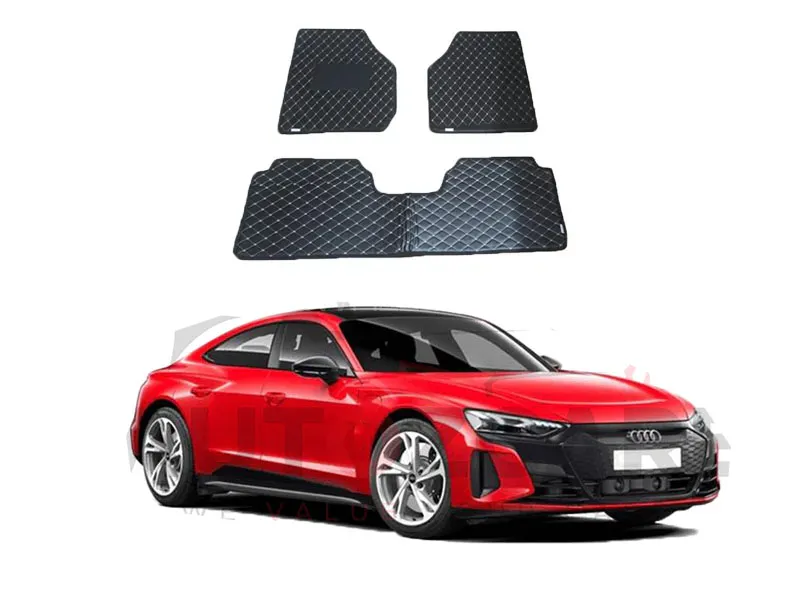 Audi E-Tron GT Model 2021-2025 7D Floor Mat ( Flat Style ) 4PCS  Image-1